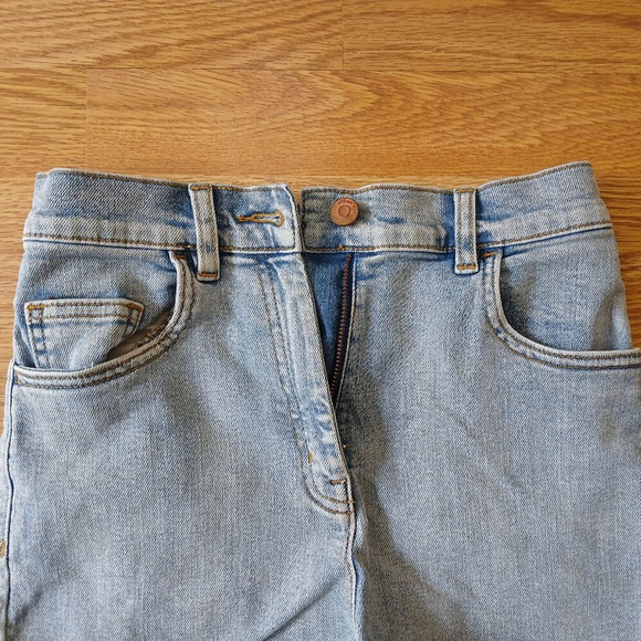 Wilfred Free Jovovich High Rise Denim Shorts Light Blue Size 2 - Picture 4 of 8